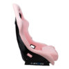 NRG FRP Bucket Seat PRISMA Edition W/ pearlized Back Pink Alcantara - Large - Image 3