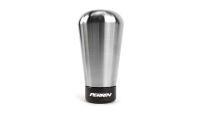 Perrin 15+ WRX w/ Rattle Fix Tapered 1.8in Brushed Stainless Steel Shift Knob - Image 2