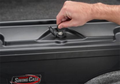 UnderCover 04-15 Nissan Titan Drivers Side Swing Case - Black Smooth - Image 8