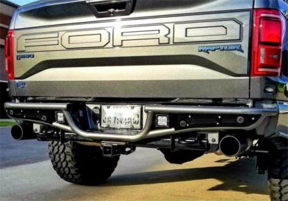 N-Fab RB-H Rear Bumper 17-18 Ford Raptor - Tex. Black - 1pc 1.75in Tubing