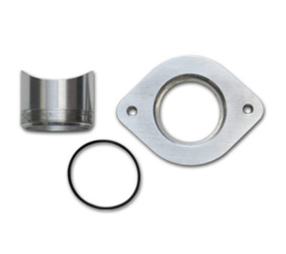 Vibrant Weld Flange Kit GreddyS/R/Rstyle Blow Off ValveMild Steel Weld Fitting/AL Thread On Flange - Image 2