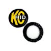 KC HiLiTES 8in. Round Soft Cover HID (Pair) - Black w/Yellow Brushed KC Logo - Image 10