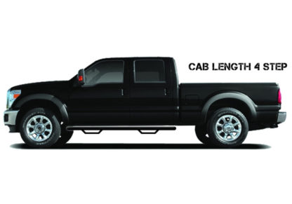 N-Fab Nerf Step 2019 Chevy/GMC 1500 Crew Cab - Cab Length Gloss - Black - 3in - Image 6