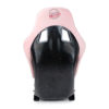 NRG FRP Bucket Seat Prisma Edition w/ Pearlized Back and Pink Alcantara (Medium) - Image 5