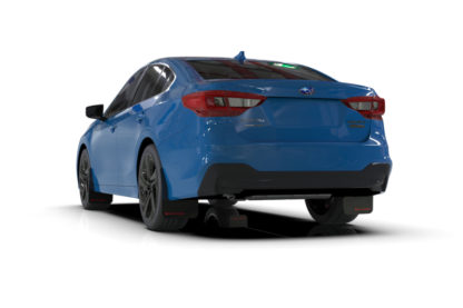 Rally Armor 20+ Subaru Legacy UR Black Mud Flap w/ Blue Logo - Image 5