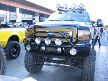 N-Fab Pre-Runner Light Bar 99-07 Ford F250/F350 Super Duty/Excursion - Gloss Black - Image 4