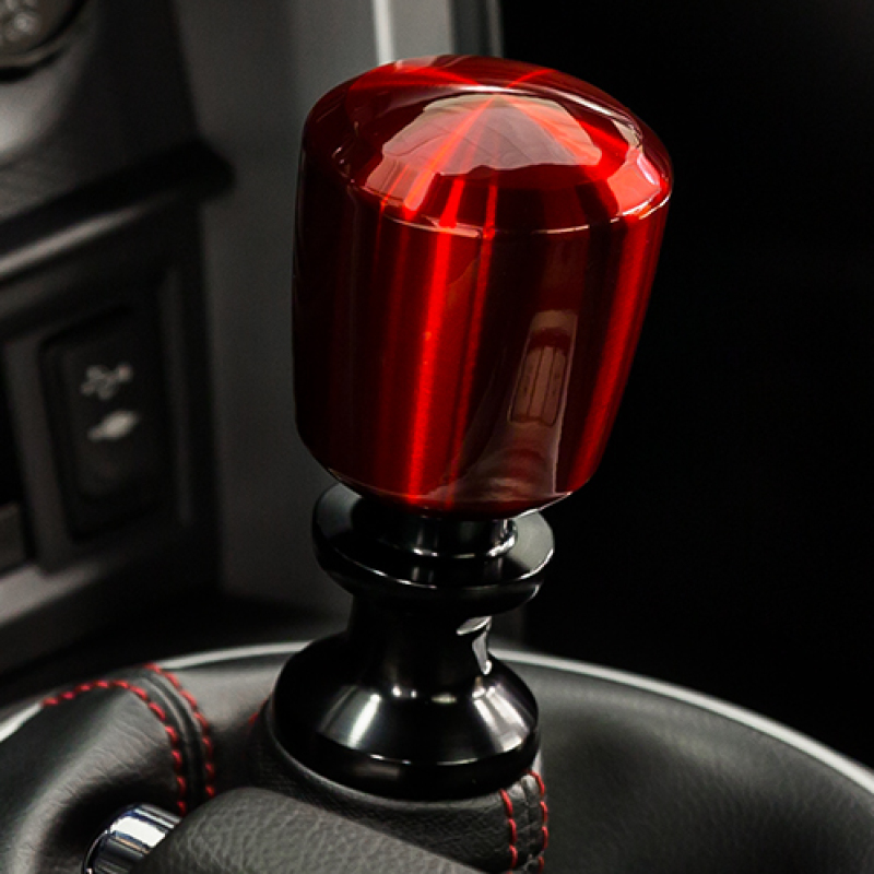 Raceseng Ashiko Shift Knob (No Engraving) M12x1.25mm Adapter Red
