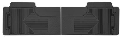 Husky Liners 80-12 Ford F-150/00-05 Ford Excursion Heavy Duty Black 2nd Row Floor Mats - Image 2