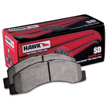 Hawk 06 Chevy Avalanche 2500 / GMC Truck / Hummer Super Duty Street Rear Brake Pads - Image 5