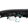 ANZO 1999-2002 Chevrolet Silverado 1500 LED Parking Lights Chrome w/ Amber Reflector - Image 4