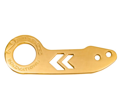 NRG Universal Rear Tow Hook - Gold Dip - Image 2