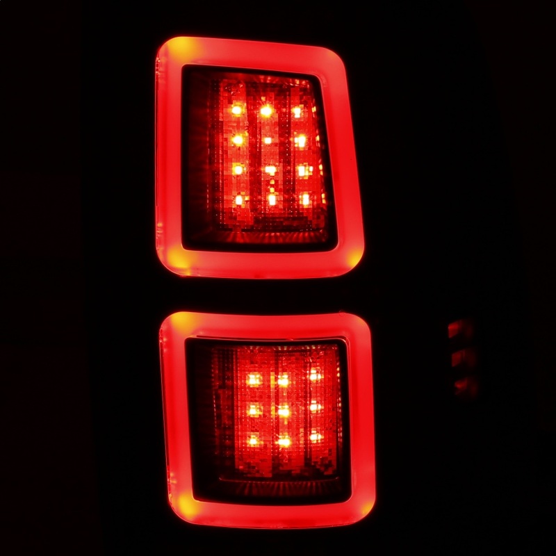 ANZO LED Black 13-17 Dodge Ram 1500/2500/3500 LED Taillights Black - Image 3