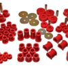 Energy Suspension 79-85 Toyota 4WD Pickup (Except T-100 & Tundra)  Red Hyper-Flex Master Bushing Set - Image 2