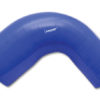 Vibrant 4 Ply Reinforced Silicone 90 degree Transition Elbow - 2.5in I.D. x 3in I.D. (BLUE) - Image 2