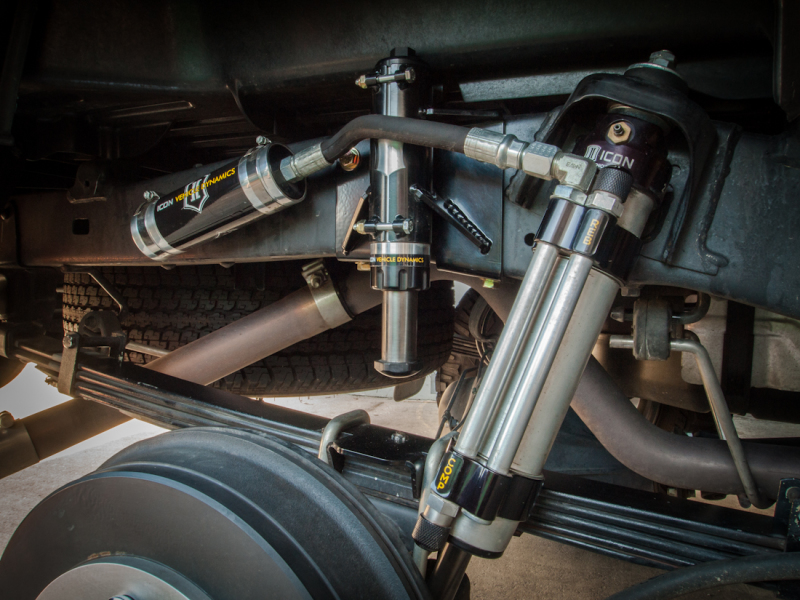 ICON 2005+ Toyota Tacoma Rear Hyd Bump Stop Kit - Image 2