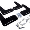Rally Armor 13+ Subaru BRZ / 13+ Scion FR-S UR Black Mud Flap w/ White Logo