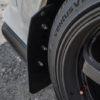 Rally Armor 17-18 Honda Civic Type R (Type R Only) UR White Mud Flap w/ Red Logo - Image 4