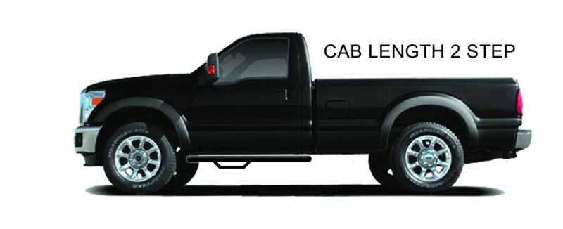 N-Fab Nerf Step 14-17 Chevy-GMC 1500 Crew Cab - Tex. Black - Cab Length - 3in - Image 5
