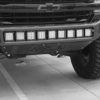 N-Fab M-RDS Front Bumper 16-17 Chevy Silverado - Gloss Black w/Silver Skid Plate - Image 2