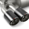 Akrapovic 14-17 BMW M3/M4 (F80/F82) Tail Pipe Set (Carbon) - Image 4