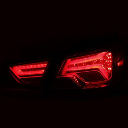 ANZO 14-18 Chevrolet Impala LED Taillights Red/Clear - Image 4