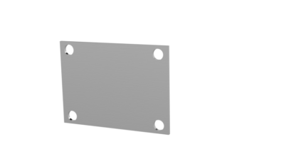 QTP Bolt-On QTEC Low Profile Cover Plate