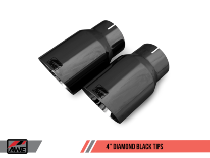 AWE Tuning S550 Mustang GT Cat-back Exhaust - Touring Edition (Diamond Black Tips) - Image 6
