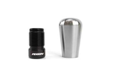 Perrin 15+ WRX w/ Rattle Fix Tapered 1.8in Brushed Stainless Steel Shift Knob - Image 4