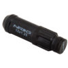 NRG 700 Series M12 X 1.25 Steel Lug Nut w/Dust Cap Cover Set 21 Pc w/Locks & Lock Socket - Black - Image 2