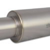 Vibrant Titanium Muffler w/Straight Cut Natural Tip 2.5in. Inlet / 2.5in. Outlet - Image 2
