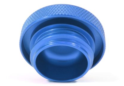 Perrin 02-21 Subaru WRX / 04-21 STI / 00-16 Forester XT Oil Fill Cap - Blue - Image 4