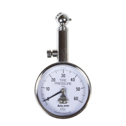 Autometer 60 PSi Peak/Hold Mechanical Tire Pressure Gauge - Image 2