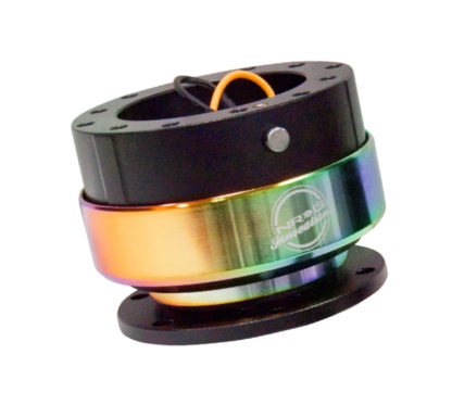 NRG Quick Release Gen 2.0 - Black Body / Neochrome Ring - Image 2