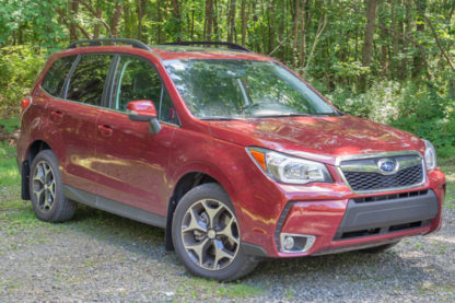 Rally Armor 14+ Subaru Forester Black Mud Flap w/ Grey Logo - Image 7