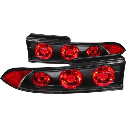 ANZO 1995-1999 Mitsubishi Eclipse Taillights Black - Image 2