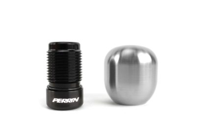 Perrin 15+ WRX w/ Rattle Fix Barrel 1.85in Brushed Stainless Steel Shift Knob - Image 4