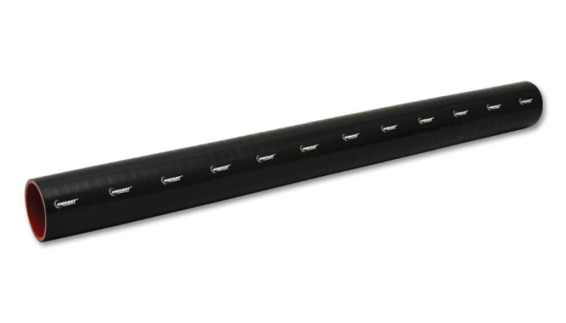 Vibrant 4 Ply Reinforced Silicone Straight Hose Coupling - 1.5in I.D. x 36in long (Black) - Image 2