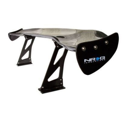 NRG Carbon Fiber Spoiler - Universal (69in.) w/NRG Logo - Image 2