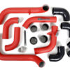 GrimmSpeed 2008-2014 Subaru WRX Front Mount Intercooler Kit Black Core / Red Pipe - Image 4