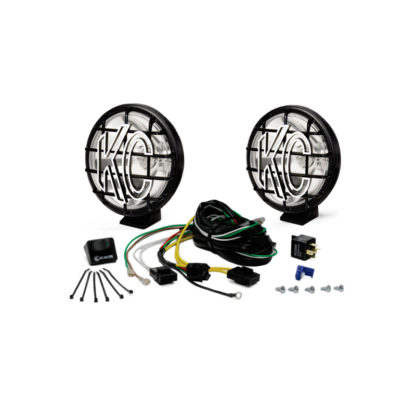 KC HiLiTES Apollo Pro 5in. Halogen Light 55w Spot Beam (Pair Pack System) - Black - Image 6