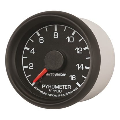 Autometer Factory Match Ford 52.4mm Full Sweep Electronic 0-1600 Deg F EGT/Pyrometer Gauge - Image 2