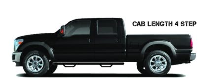 N-Fab Nerf Step 99-06 Chevy-GMC 2500/3500 Ext. Cab - Tex. Black - Cab Length - 3in - Image 2