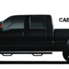 N-Fab Nerf Step 15.5-17 Dodge Ram 1500 Quad Cab - Tex. Black - Cab Length - 3in