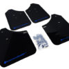 Rally Armor 02-07 Subaru WRX/STI/RS/2.5i (wagons req mod) UR Black Mud Flap w/ Blue Logo