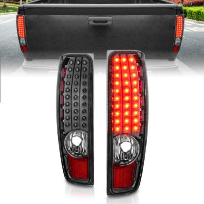 Anzo 04-10 Chevy Colorado LED Tailights G2 - Black - Image 2