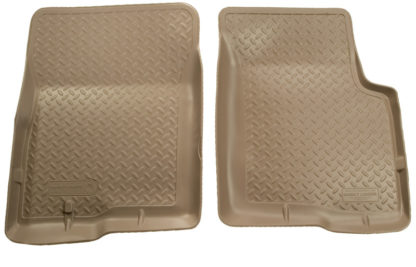 Husky Liners 97-12 Chevrolet Econoline Full Size Classic Style Tan Floor Liners - Image 2