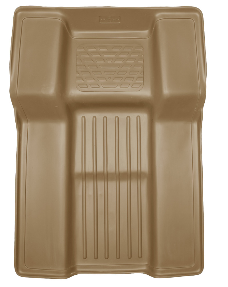 Husky Liners 07-10 GM Escalade/Tahoe/Yukon WeatherBeater Tan Walkway (2nd Row Bucket) Floor Liners - Image 3