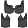 Husky Liners 2016-2017 Toyota Tacoma w/ OE Fender Flares Front and Rear Mud Guards - Black - Image 2