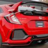 Perrin 10th Gen Civic SI/Type-R/Hatchback Tow Hook Kit (Rear) - Red - Image 6