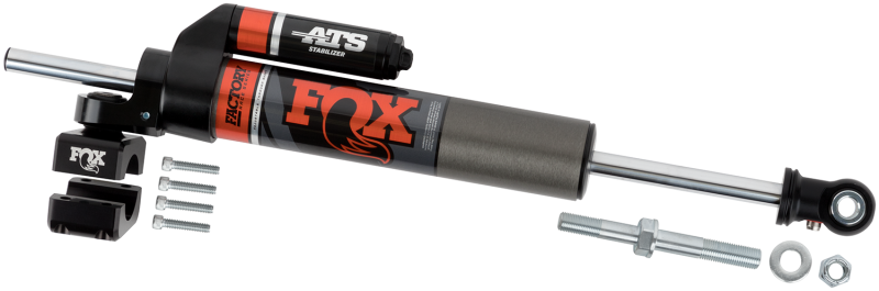Fox 2007+ Jeep JK 2.0 Factory Series ATS Steering Stabilizer 22.15in Ext L - Orange Heritage Logo - Image 6